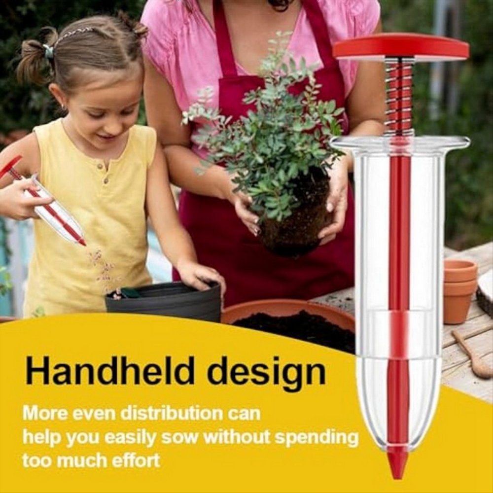 6PC Mini Seed Spreader Set Mini Seed Planter Tool Seed Dispenser Manual Seedling - Picture 5 of 9